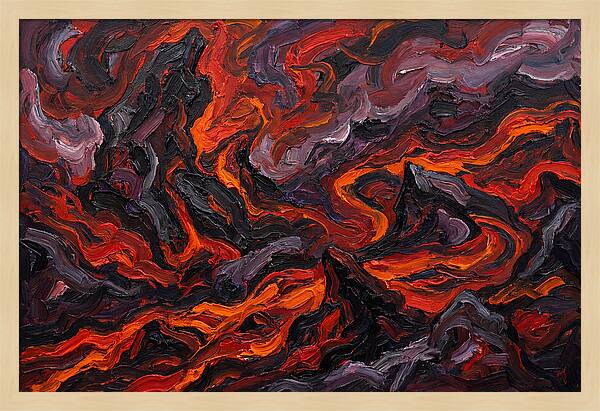 Lava Rock Eruption