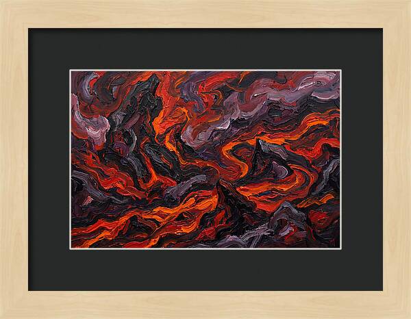 Lava Rock Eruption