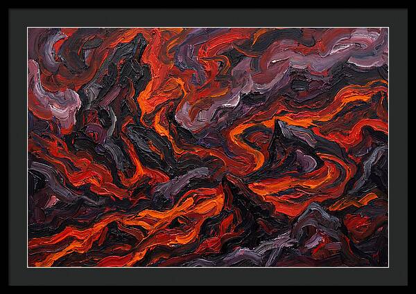 Lava Rock Eruption