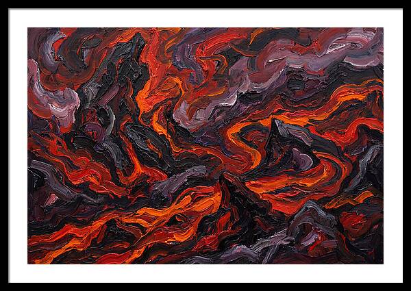 Lava Rock Eruption