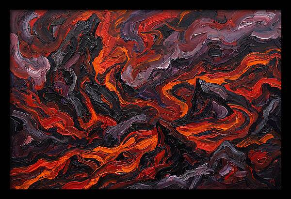 Lava Rock Eruption