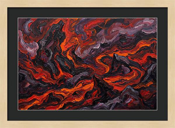 Lava Rock Eruption