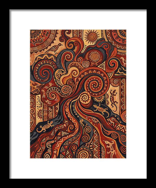 Lava Rock Folk Patterns