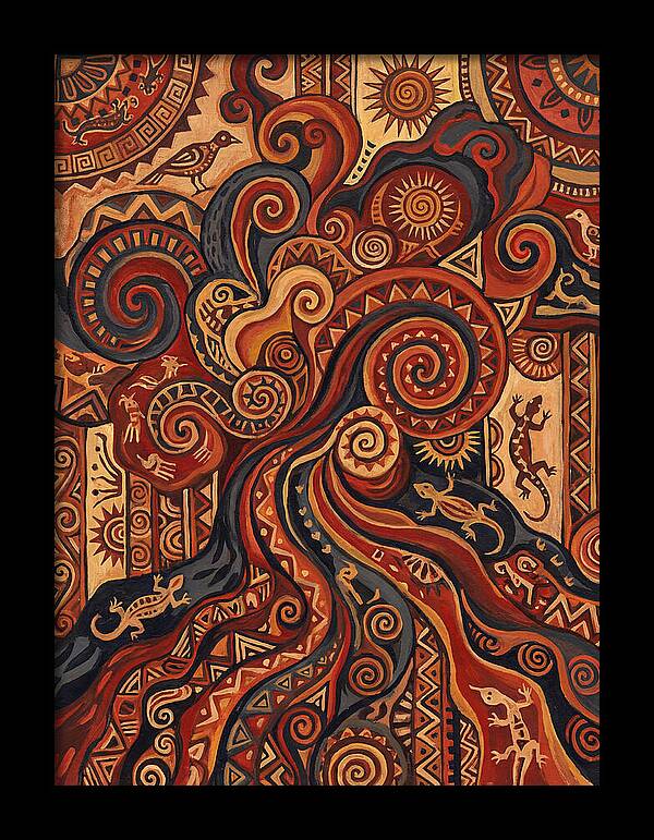 Lava Rock Folk Patterns