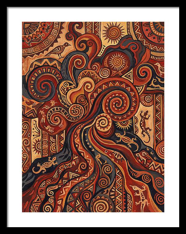 Lava Rock Folk Patterns