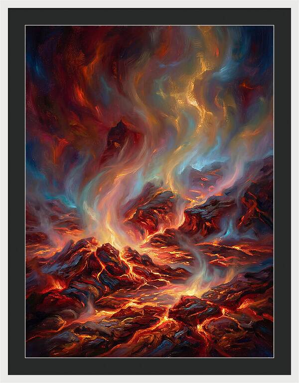 Lava Rock Landscape