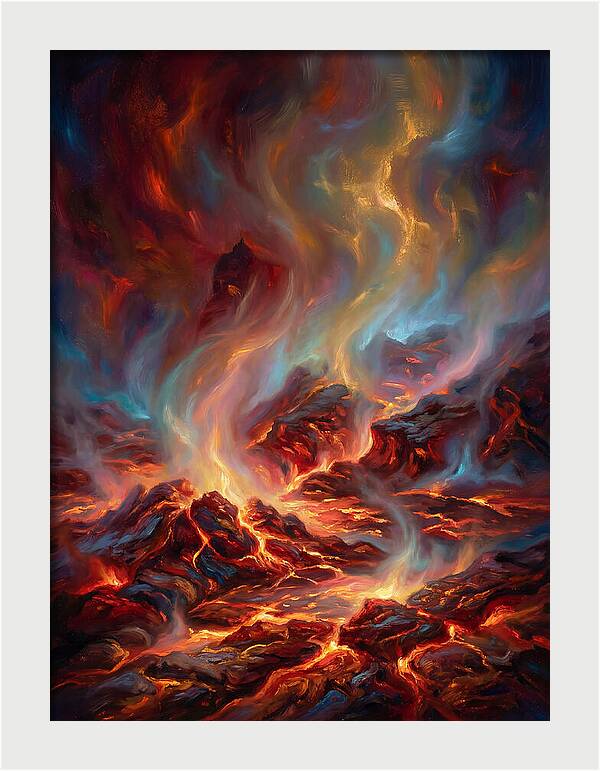 Lava Rock Landscape