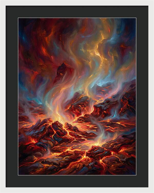 Lava Rock Landscape