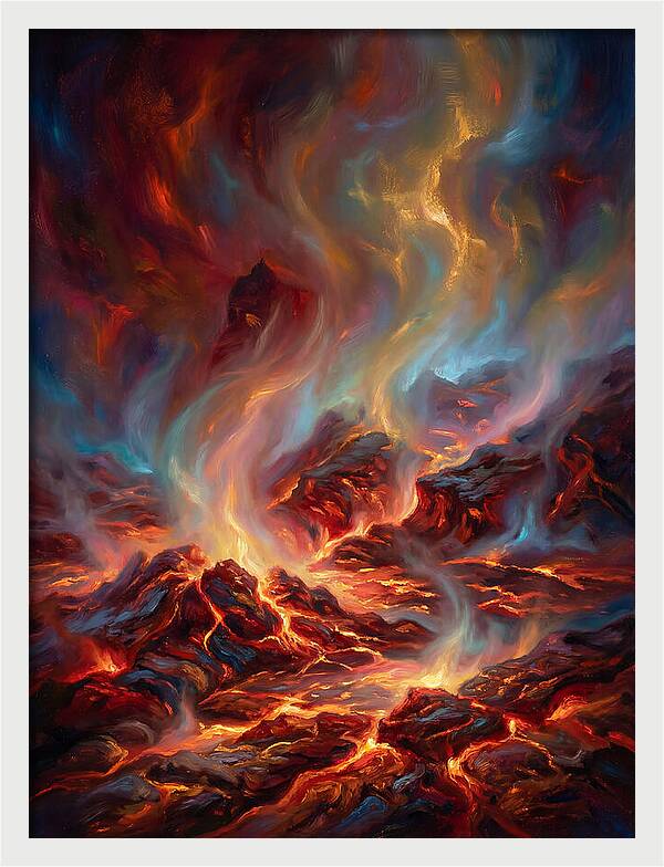 Lava Rock Landscape