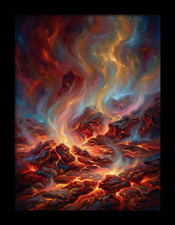Lava Rock Landscape