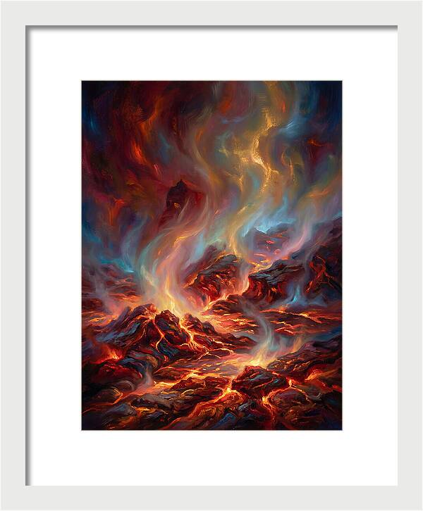 Lava Rock Landscape