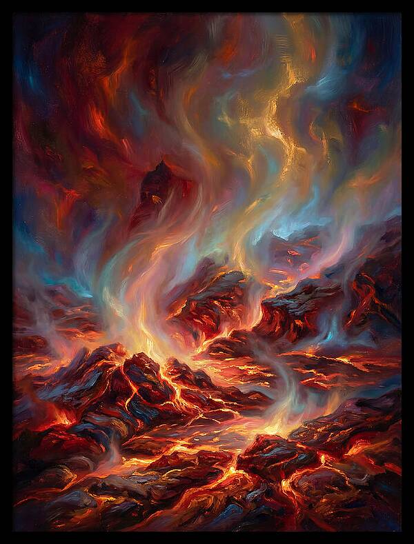 Lava Rock Landscape
