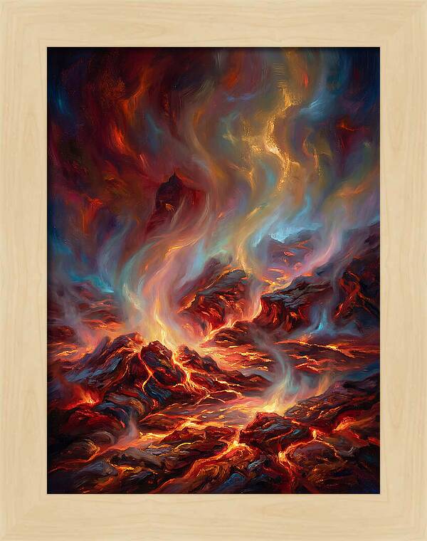 Lava Rock Landscape
