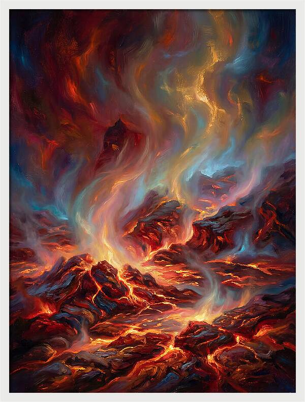 Lava Rock Landscape
