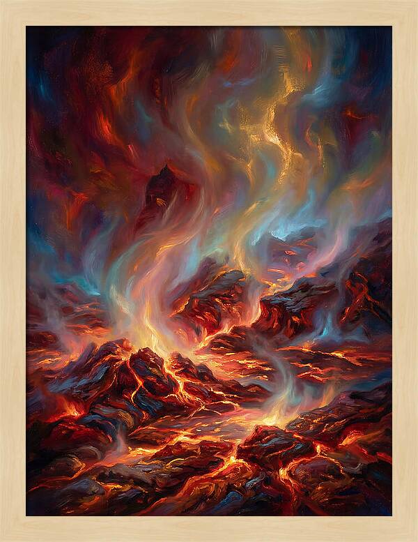 Lava Rock Landscape