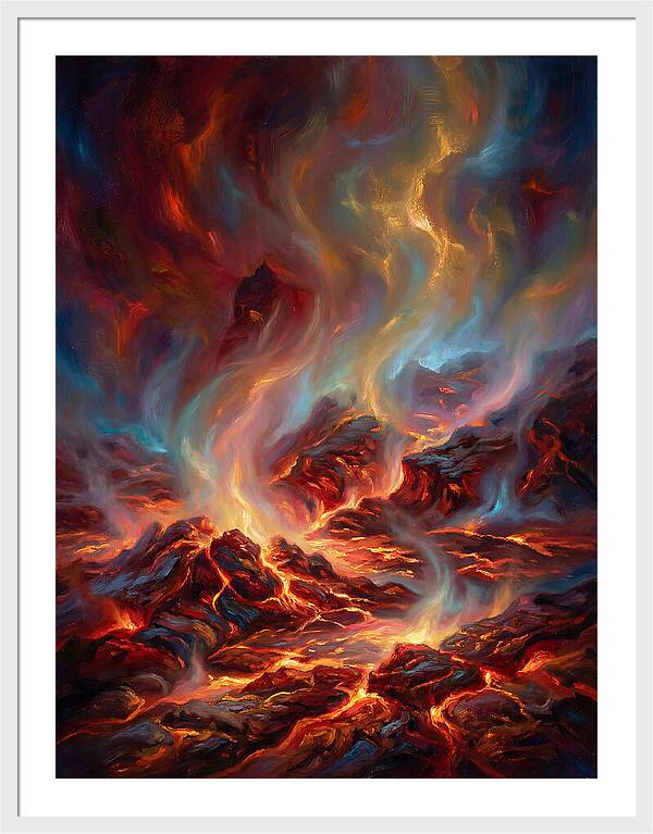 Lava Rock Landscape