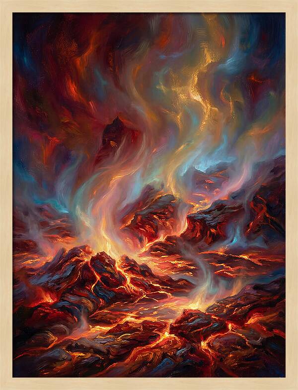 Lava Rock Landscape