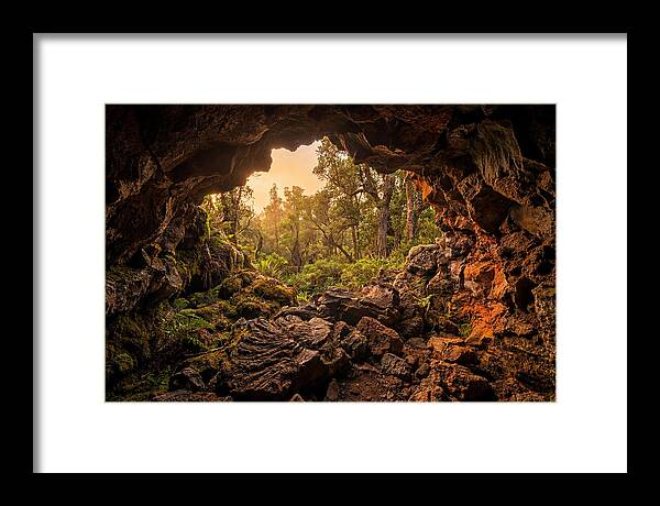 Lava Tube Cave Entrance