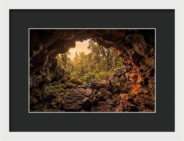 Lava Tube Cave Entrance