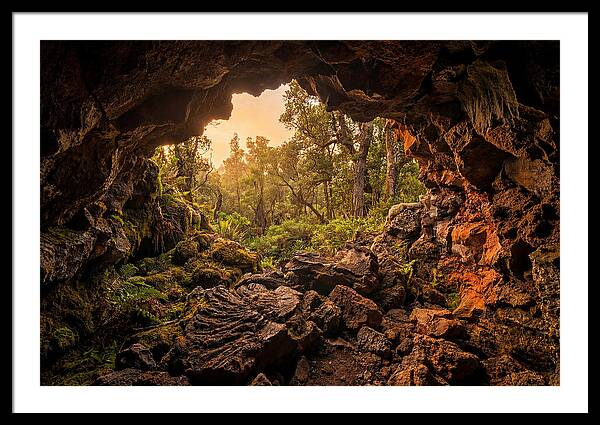 Lava Tube Cave Entrance