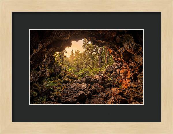Lava Tube Cave Entrance