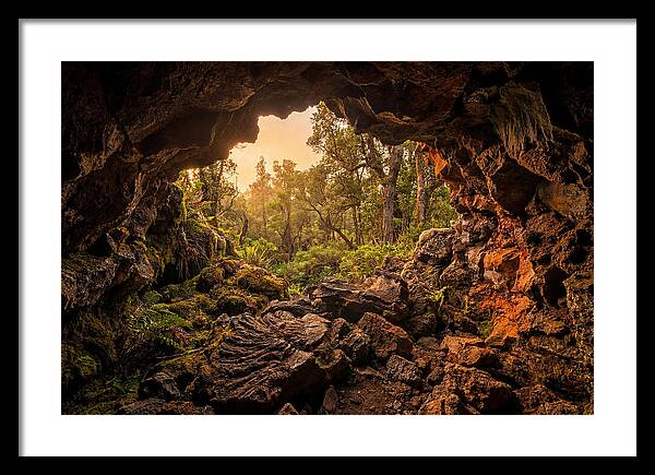 Lava Tube Cave Entrance