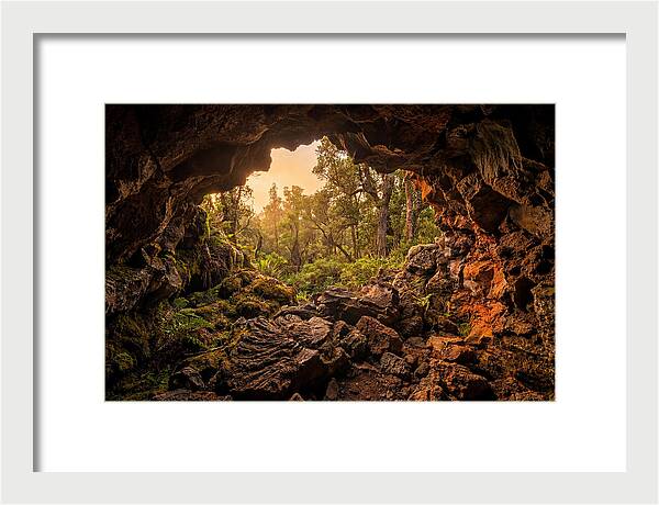 Lava Tube Cave Entrance