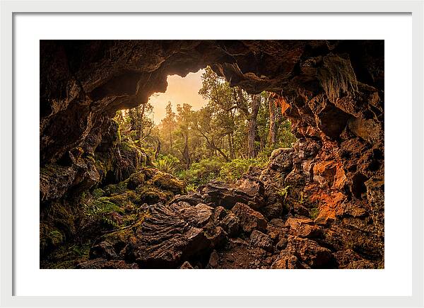 Lava Tube Cave Entrance