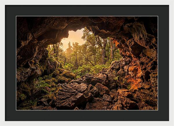 Lava Tube Cave Entrance