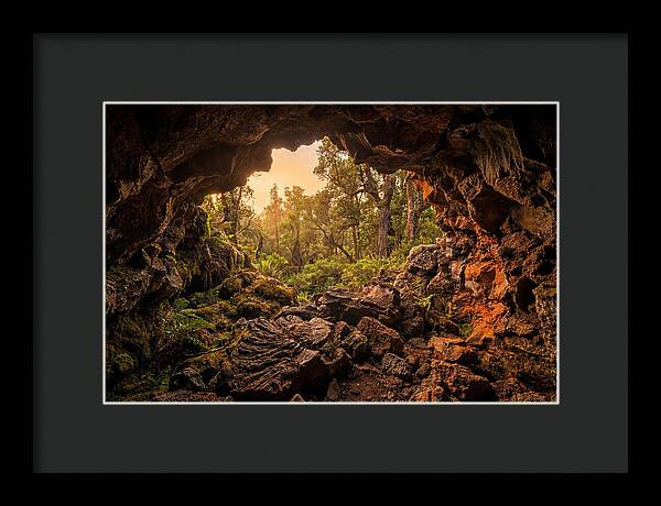 Lava Tube Cave Entrance