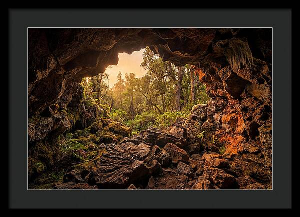 Lava Tube Cave Entrance