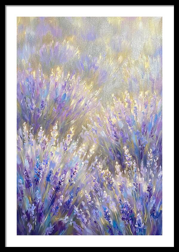 Lavender Blooms Under The Sun