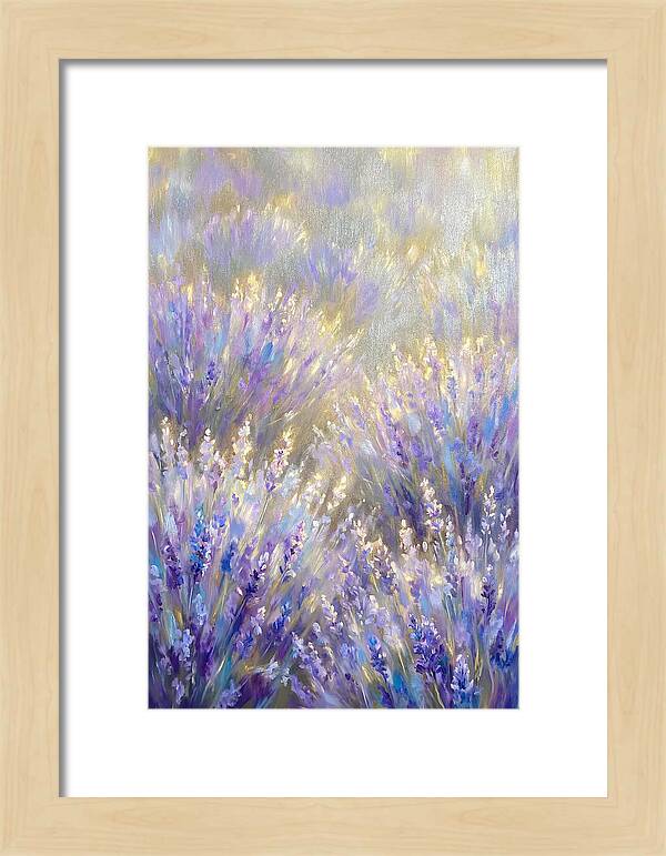 Lavender Blooms Under The Sun