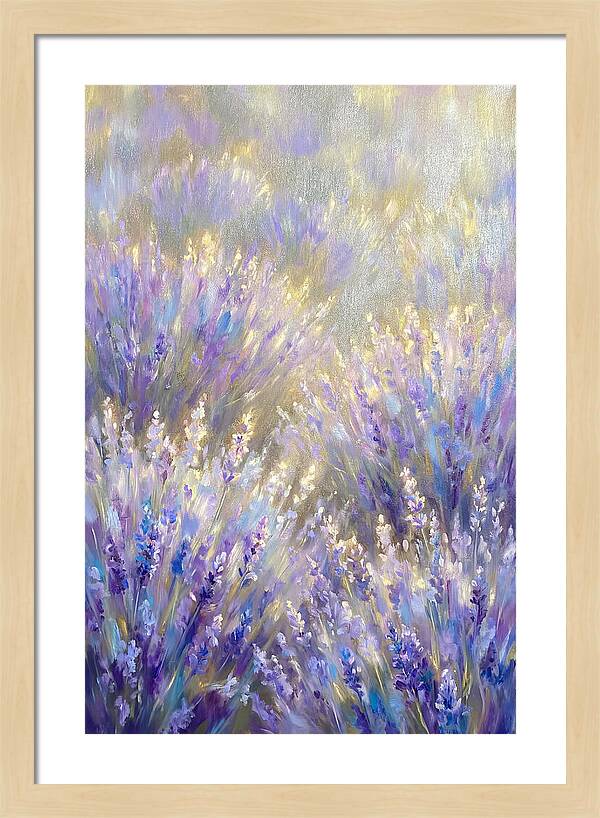 Lavender Blooms Under The Sun