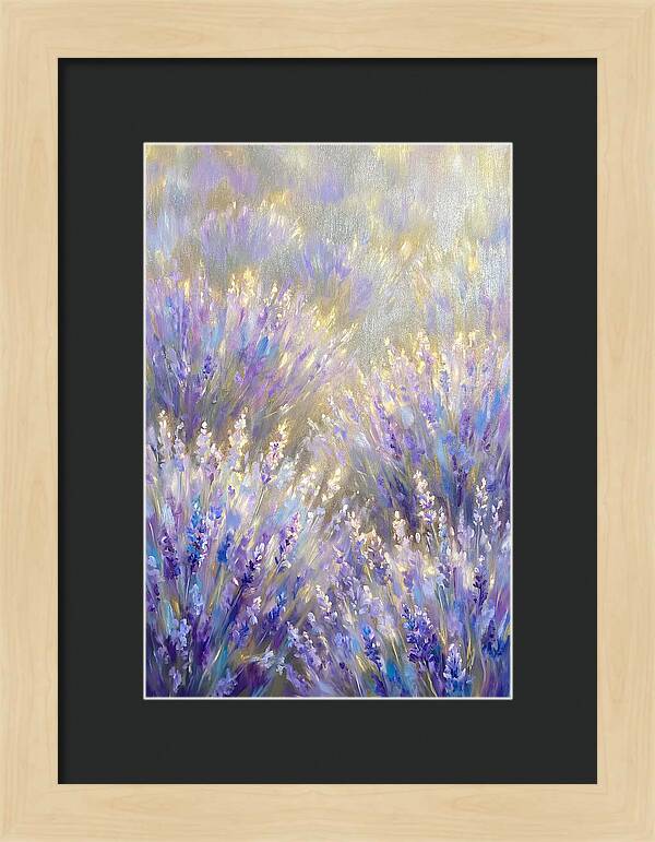 Lavender Blooms Under The Sun
