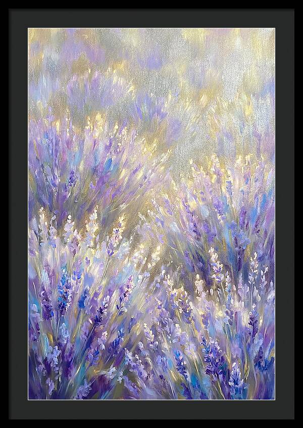 Lavender Blooms Under The Sun