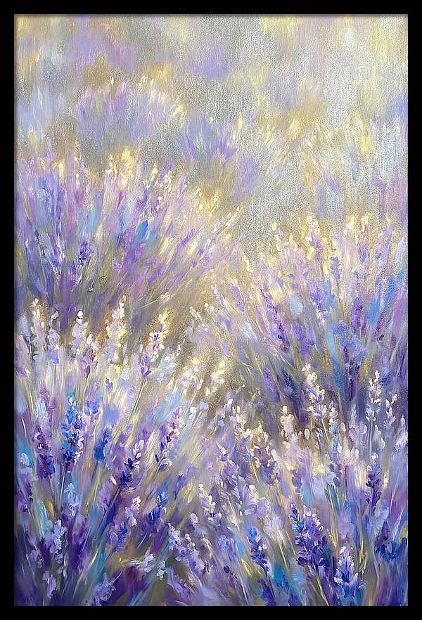 Lavender Blooms Under The Sun