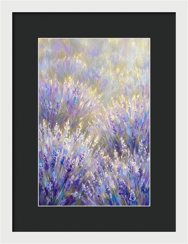 Lavender Blooms Under The Sun