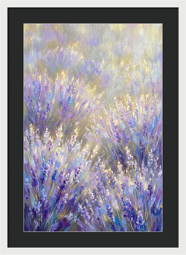 Lavender Blooms Under The Sun