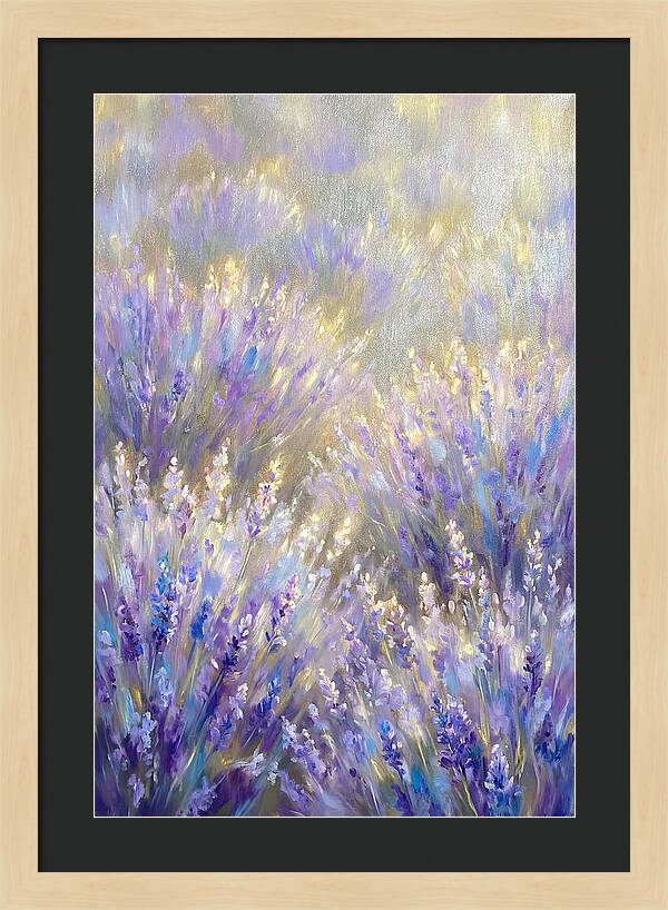 Lavender Blooms Under The Sun