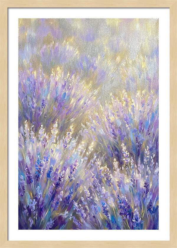 Lavender Blooms Under The Sun