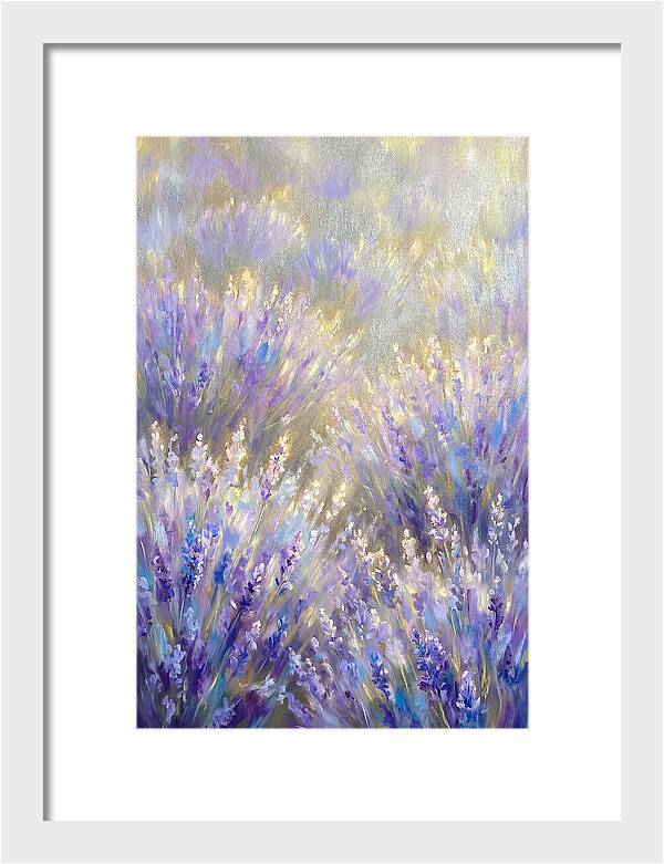 Lavender Blooms Under The Sun
