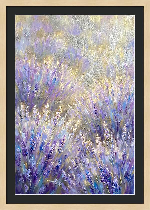 Lavender Blooms Under The Sun