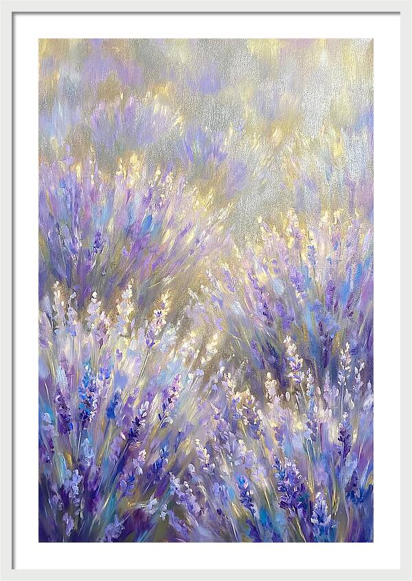 Lavender Blooms Under The Sun