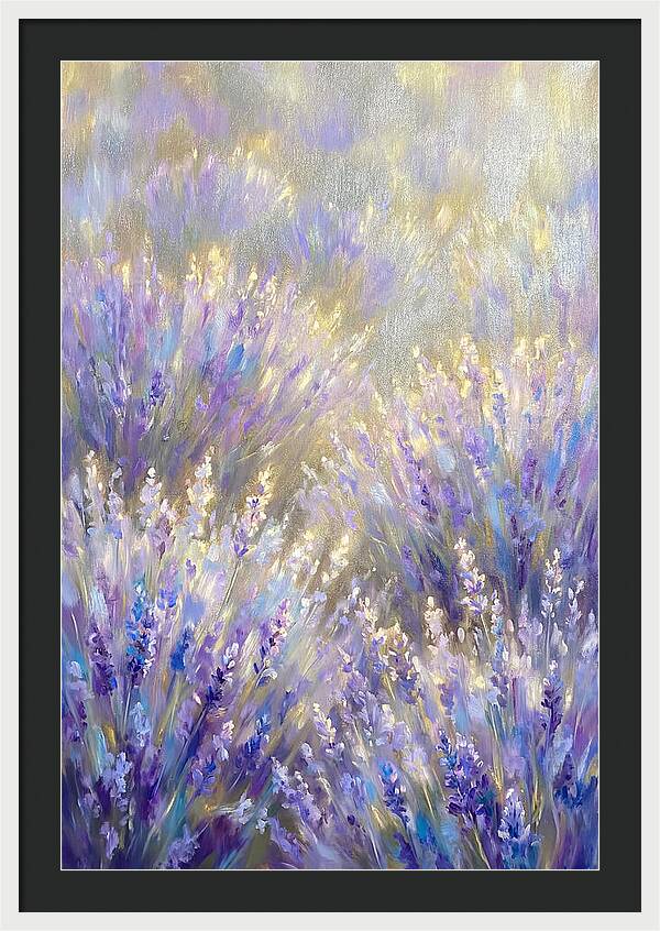 Lavender Blooms Under The Sun