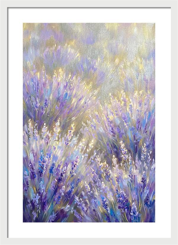 Lavender Blooms Under The Sun