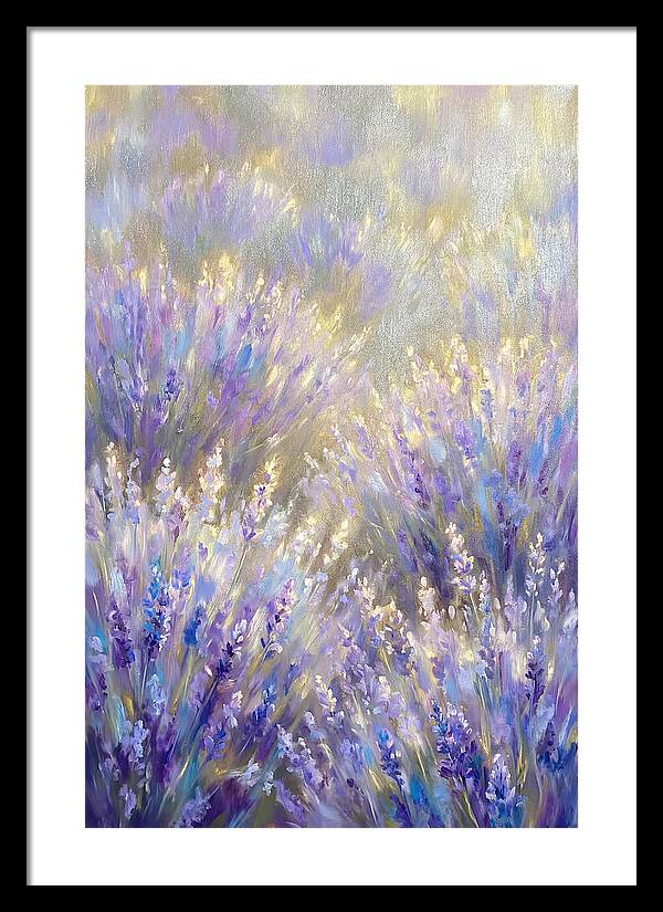 Lavender Blooms Under The Sun