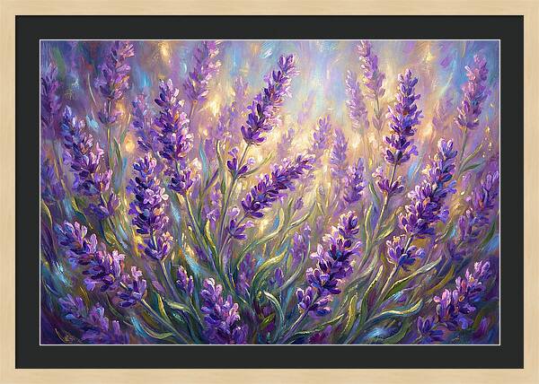 Lavender Dreams Under Sunlight
