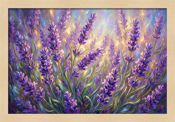 Lavender Dreams Under Sunlight