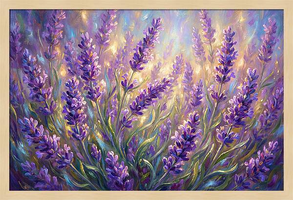 Lavender Dreams Under Sunlight